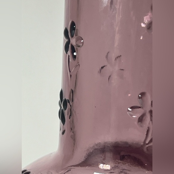 VTG Crownford Giftware Purple Amethyst Glass Decanter & Cup Made in ITALY 1983 - Picture 8 of 12